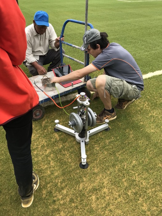 本校新設國際認證人工草皮足球場通過FIFA認證最高標準的兩星認證圖片
