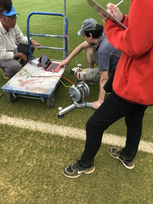 本校新設國際認證人工草皮足球場通過FIFA認證最高標準的兩星認證圖片
