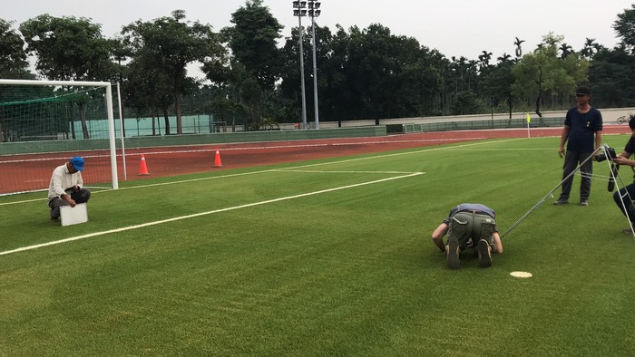 本校新設國際認證人工草皮足球場通過FIFA認證最高標準的兩星認證圖片