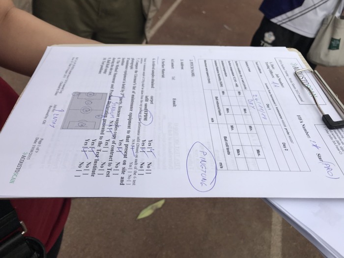 本校新設國際認證人工草皮足球場通過FIFA認證最高標準的兩星認證圖片