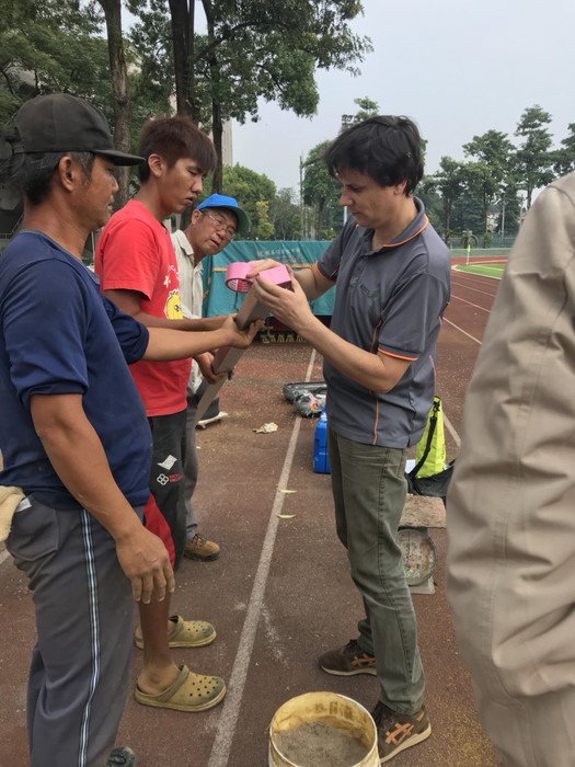 本校新設國際認證人工草皮足球場通過FIFA認證最高標準的兩星認證圖片