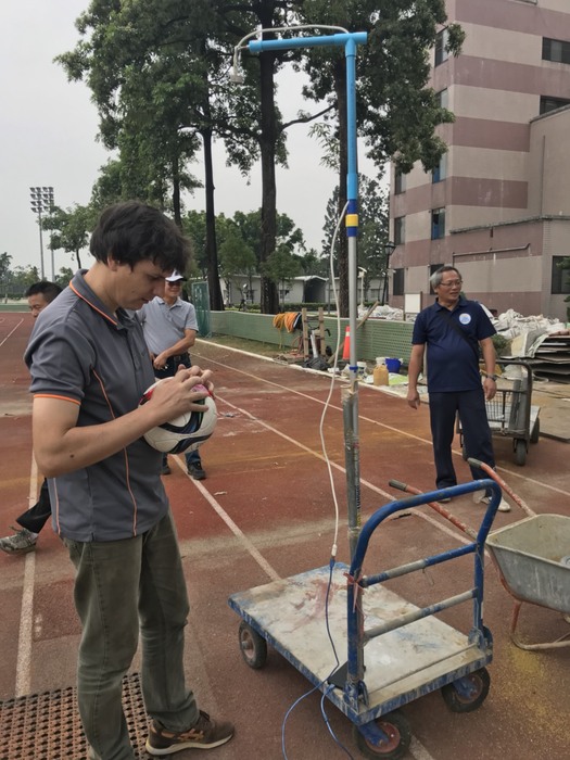 本校新設國際認證人工草皮足球場通過FIFA認證最高標準的兩星認證圖片