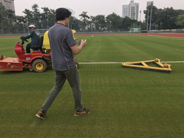 本校新設國際認證人工草皮足球場通過FIFA認證最高標準的兩星認證圖片