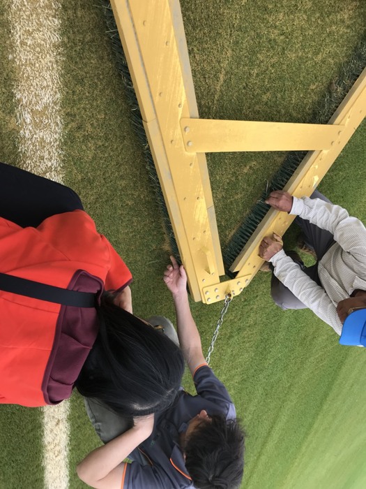 本校新設國際認證人工草皮足球場通過FIFA認證最高標準的兩星認證圖片