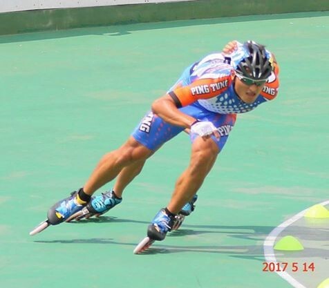 賀本校溜冰隊教練及四位選手入選2017世大運溜冰國家代表隊圖片