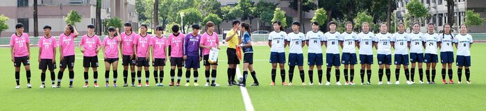 歡迎香港教育大學女子足球隊來訪！圖片