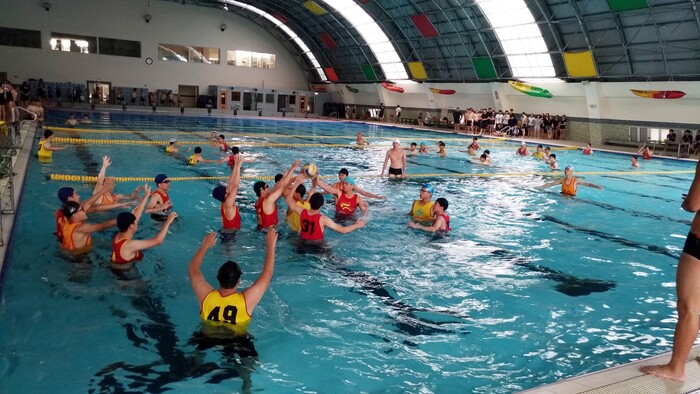107年全校游泳比賽水球預賽於5/21熱鬧開打圖片