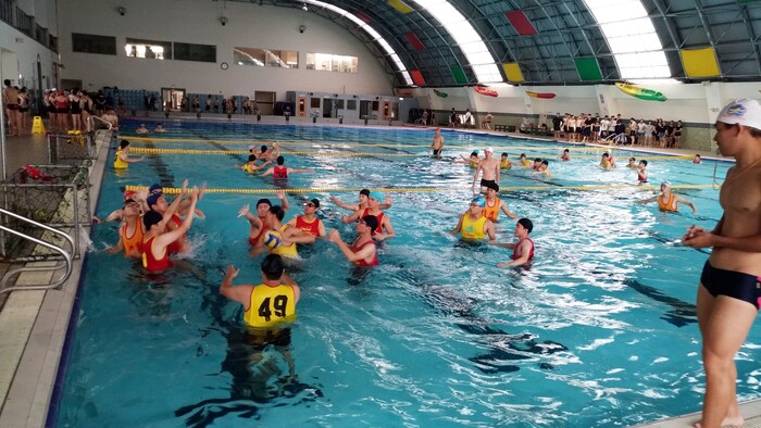 107年全校游泳比賽水球預賽於5/21熱鬧開打圖片