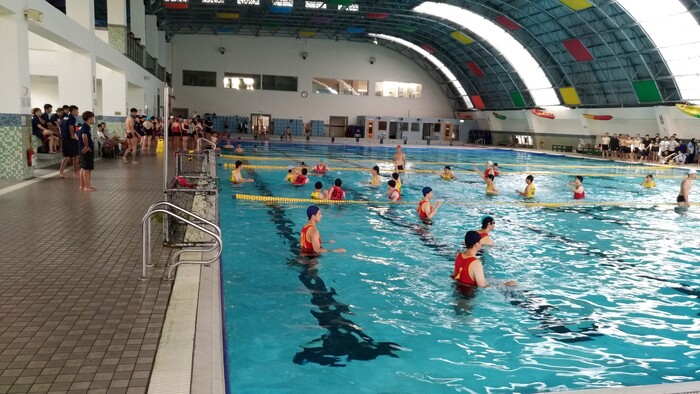 107年全校游泳比賽水球預賽於5/21熱鬧開打圖片